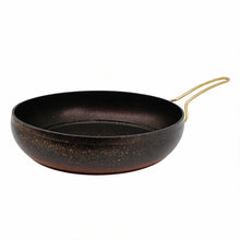 Lavonni Deep Nonstick Frying Pan - 30CM - Black-Gold