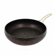 Lavonni Deep Nonstick Frying Pan - 30CM - Black-Gold