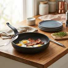 Lavonni Deep Nonstick Frying Pan - 26CM - Black