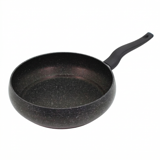 Lavonni Deep Nonstick Frying Pan - 26CM - Black