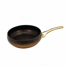 Lavonni Deep Nonstick Frying Pan - 26CM - Black-Gold