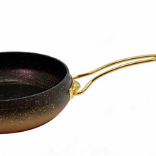Lavonni Deep Nonstick Frying Pan - 26CM - Black-Gold