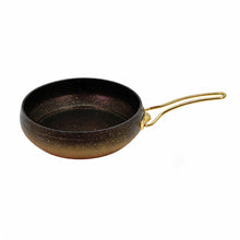 Lavonni Deep Nonstick Frying Pan - 26CM - Black-Gold