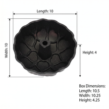 Lavonni Black Nonstick Fluted Bundt Cake Pan -  Ring Mold for Baking