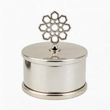 Modern White & Silver Bakhoor Incense Burner Set with Tray - Minimalist Arabic Home Decor