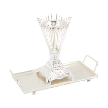 Luxury Silver Mabkhara Bakhoor Incense Burner Set with Storage Jar & Tray