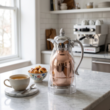 Oasis Elegance Thermal Silver Vacuum Flask 1L