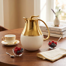 Royal White & Gold Thermal Jug 1L