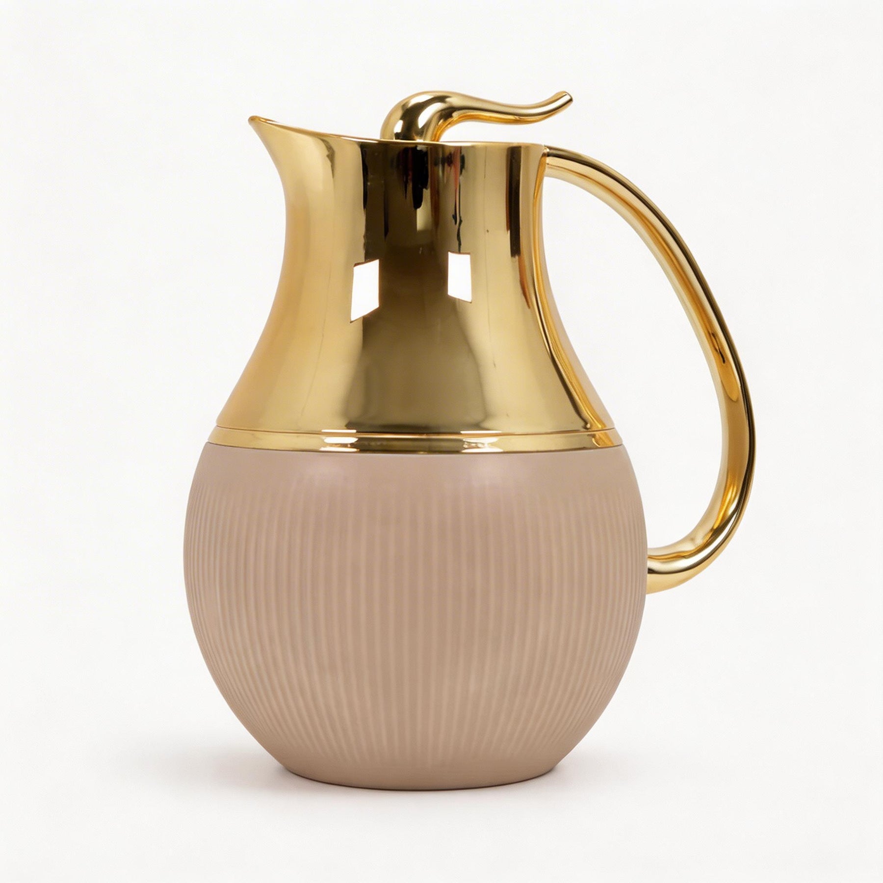 Royal Ivory & Gold Thermal Flask Jug 1L