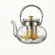 Majestic Deco Glass Teapot with Metal Handle 1800ml