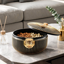 Prestige Crown Thermal Casserole Hot Pot - Black & Gold (3.5L)