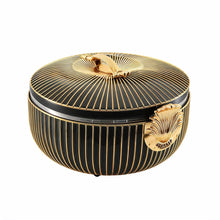 Prestige Crown Thermal Casserole Hot Pot - Black & Gold (5.5L)