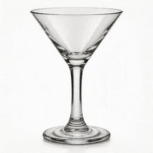 Pasabahce Martini Dessert Glasses - 6 Piece Stemmed Glass Set