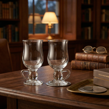 Pasabahce Glass Irish Coffee Mugs - 2 Piece Set