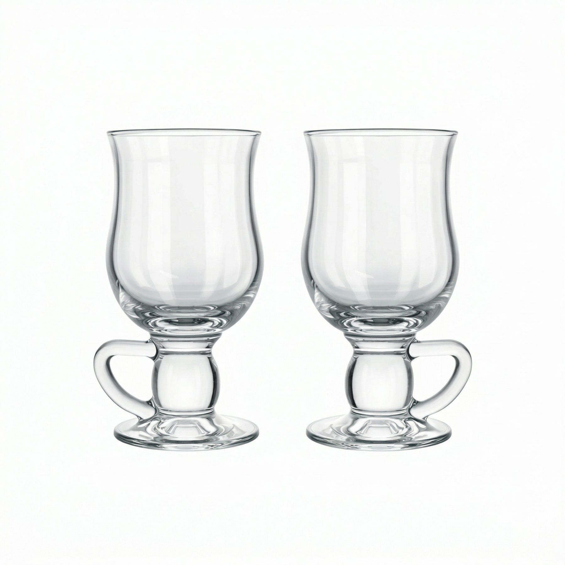 Pasabahce Glass Irish Coffee Mugs - 2 Piece Set