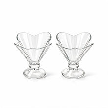 Pasabahce Flared Glass Dessert Cups - 2 Piece Ice Cream & Dessert Set