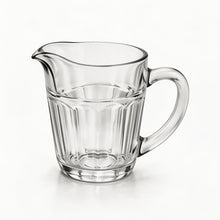 Pasabahce Clear Glass Pitcher Set with Handle & Pour Spout - 6 Piece