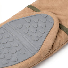 Premium Silicone 29.5" Oven Mitt - 1 PC Beige & Gray, High Heat 500 Degrees