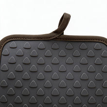 Heat-Resistant Silicone Trivet & Hot Pot Holder Pad - Gray & Beige
