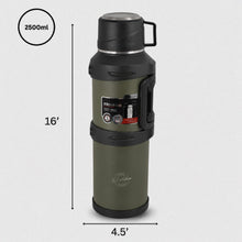 Green Vacuum Insulated Thermos Flask - 2500ML