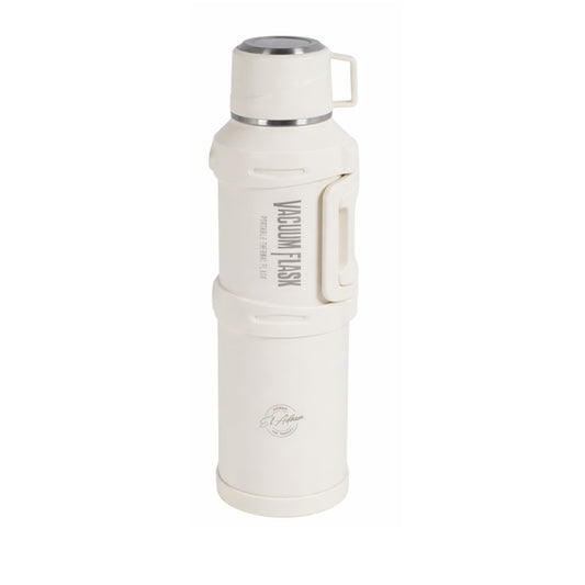White Vacuum Insulated Thermos Flask - 2500ML