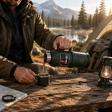 Green Vacuum Insulated Thermos Flask - 3200ML
