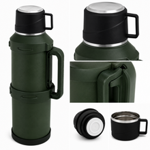 Green Vacuum Insulated Thermos Flask - 3200ML
