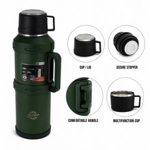 Green Vacuum Insulated Thermos Flask - 3200ML