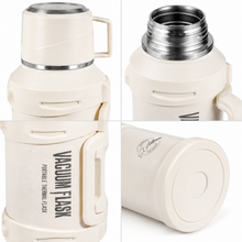 White Vacuum Insulated Thermos Flask - 3200ML