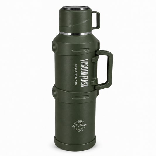 Green Vacuum Insulated Thermos Flask - 4000ML