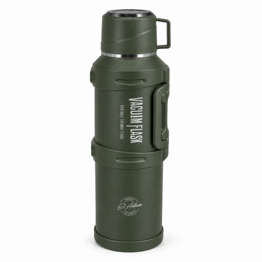Green Vacuum Insulated Thermos Flask - 4000ML