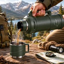 Green Vacuum Insulated Thermos Flask - 5000ML