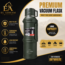 Green Vacuum Insulated Thermos Flask - 5000ML