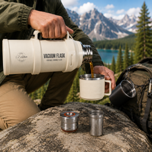 White Vacuum Insulated Thermos Flask - 5000ML