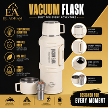 White Vacuum Insulated Thermos Flask - 5000ML