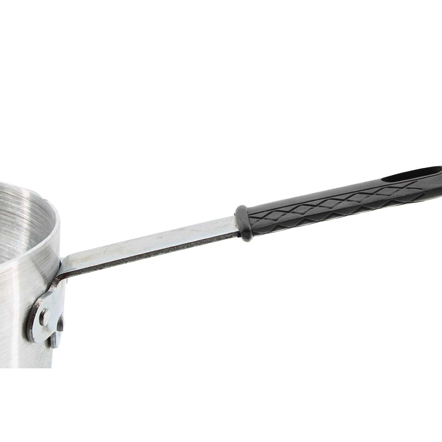 Set of 3 Rubber-Handled Stainless Steel Pots with Lids – S/M/L | www.eladhamdist.com