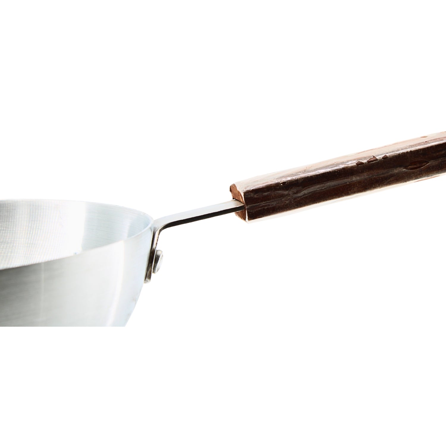 Set of 5 Wood-Handled Stainless Steel Frying Pans – XS to XL | www.eladhamdist.com