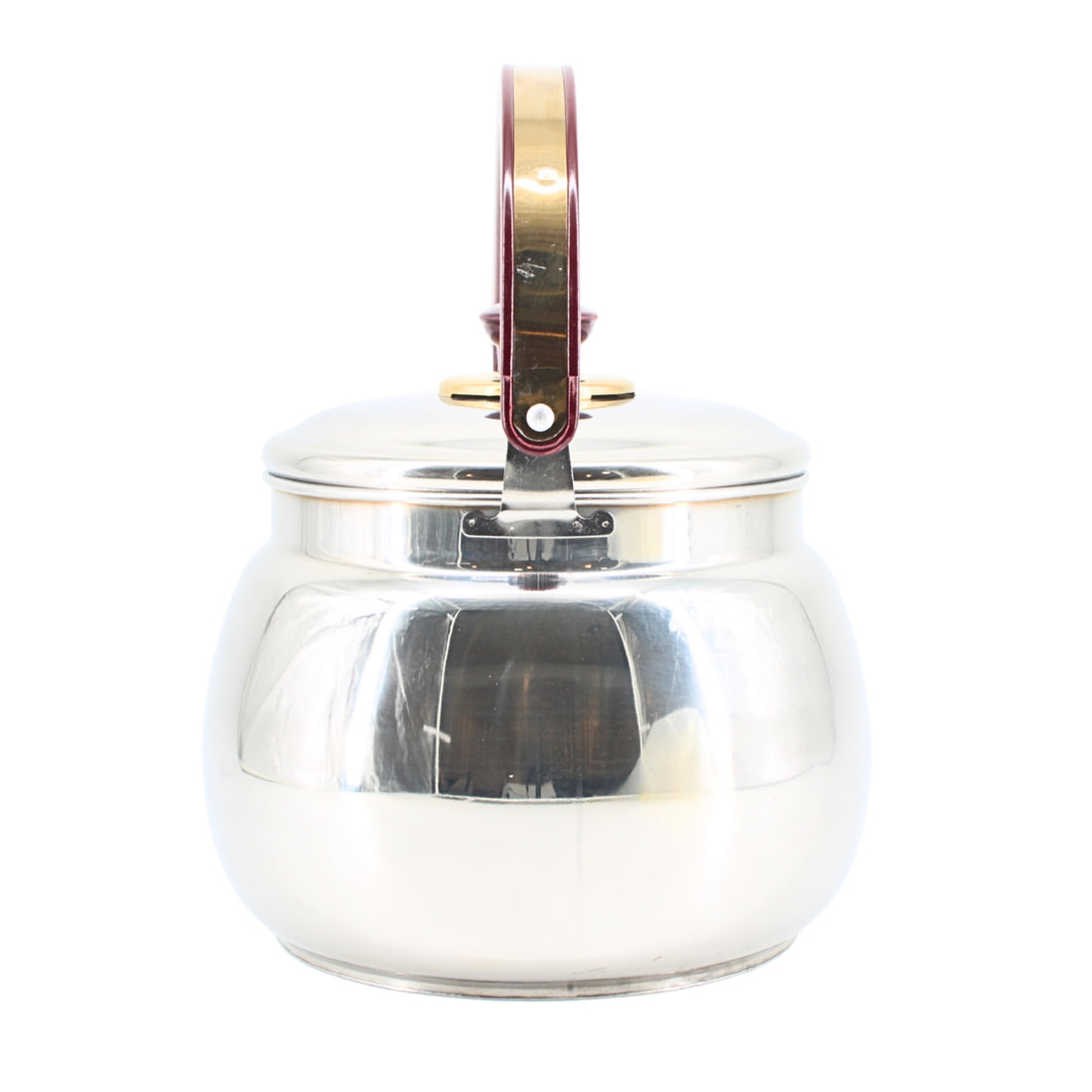 Stainless Steel Kettle with Gold Accents | www.eladhamdist.com