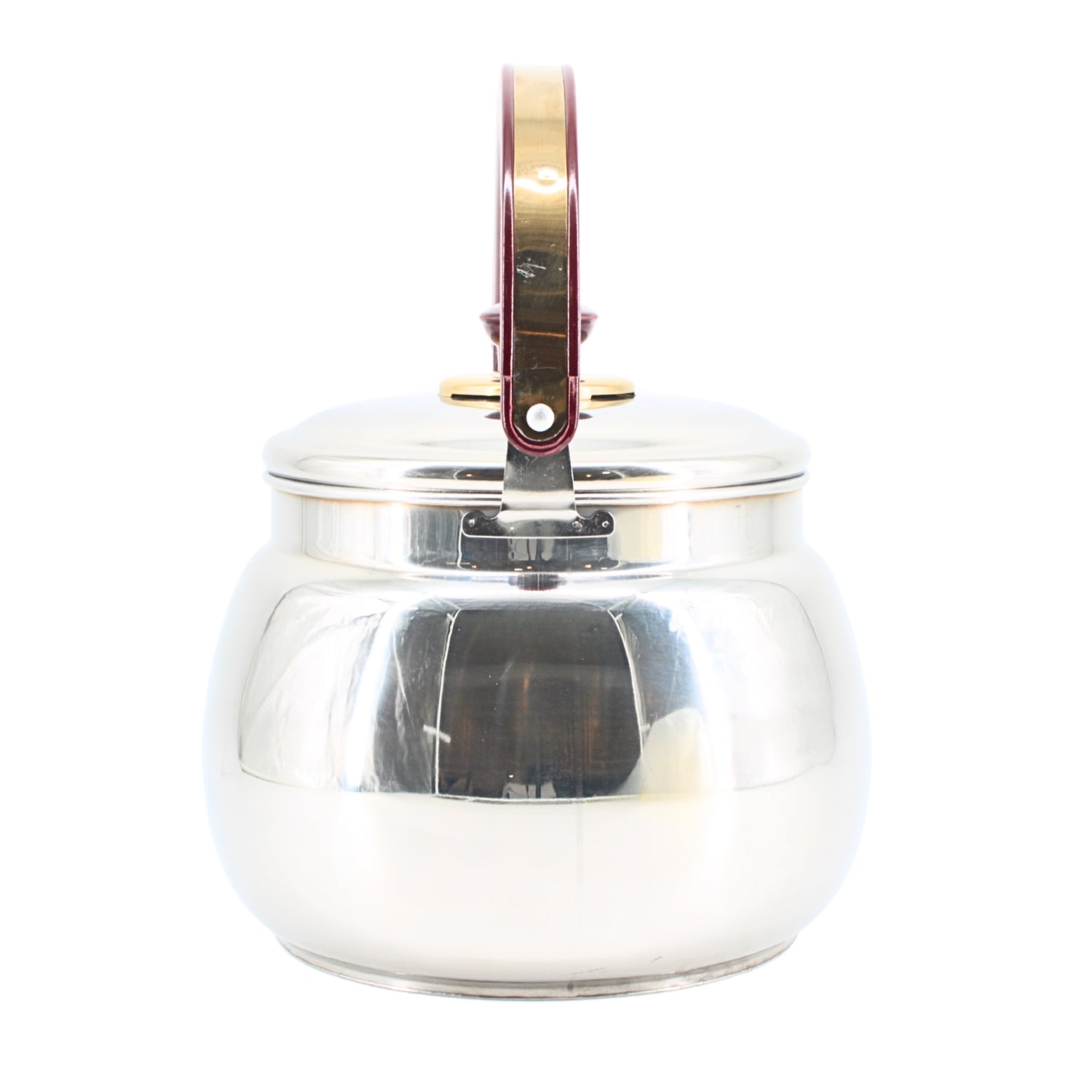 Stainless Steel Kettle with Gold Accents | www.eladhamdist.com