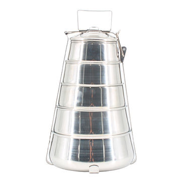 Stainless Steel Tiffin Pyramid Container | www.eladhamdist.com