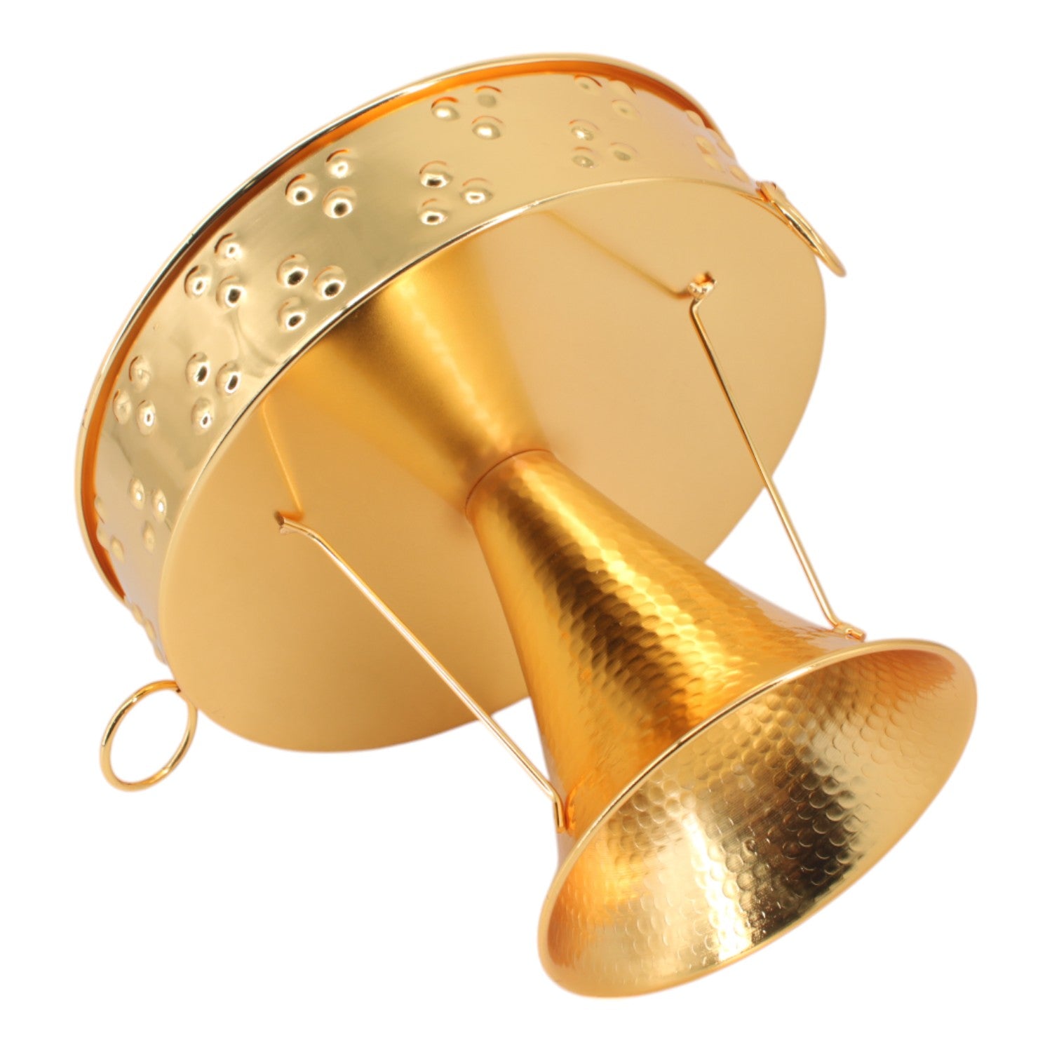 Stainless Steel Charcoal Stove Gold 10" x 10" | www.eladhamdist.com