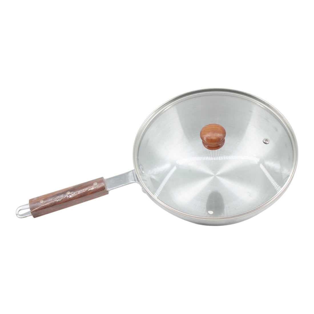 Stainless Steel Nonstick Frying Pan with Lid 18.5" x 10.5" | www.eladhamdist.com