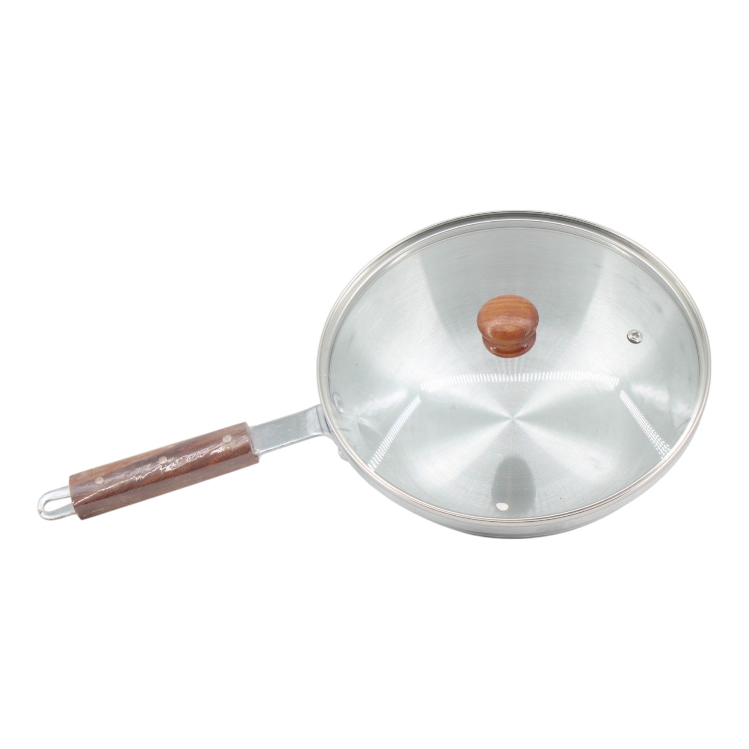 Stainless Steel Nonstick Frying Pan with Lid 18.5" x 10.5" | www.eladhamdist.com