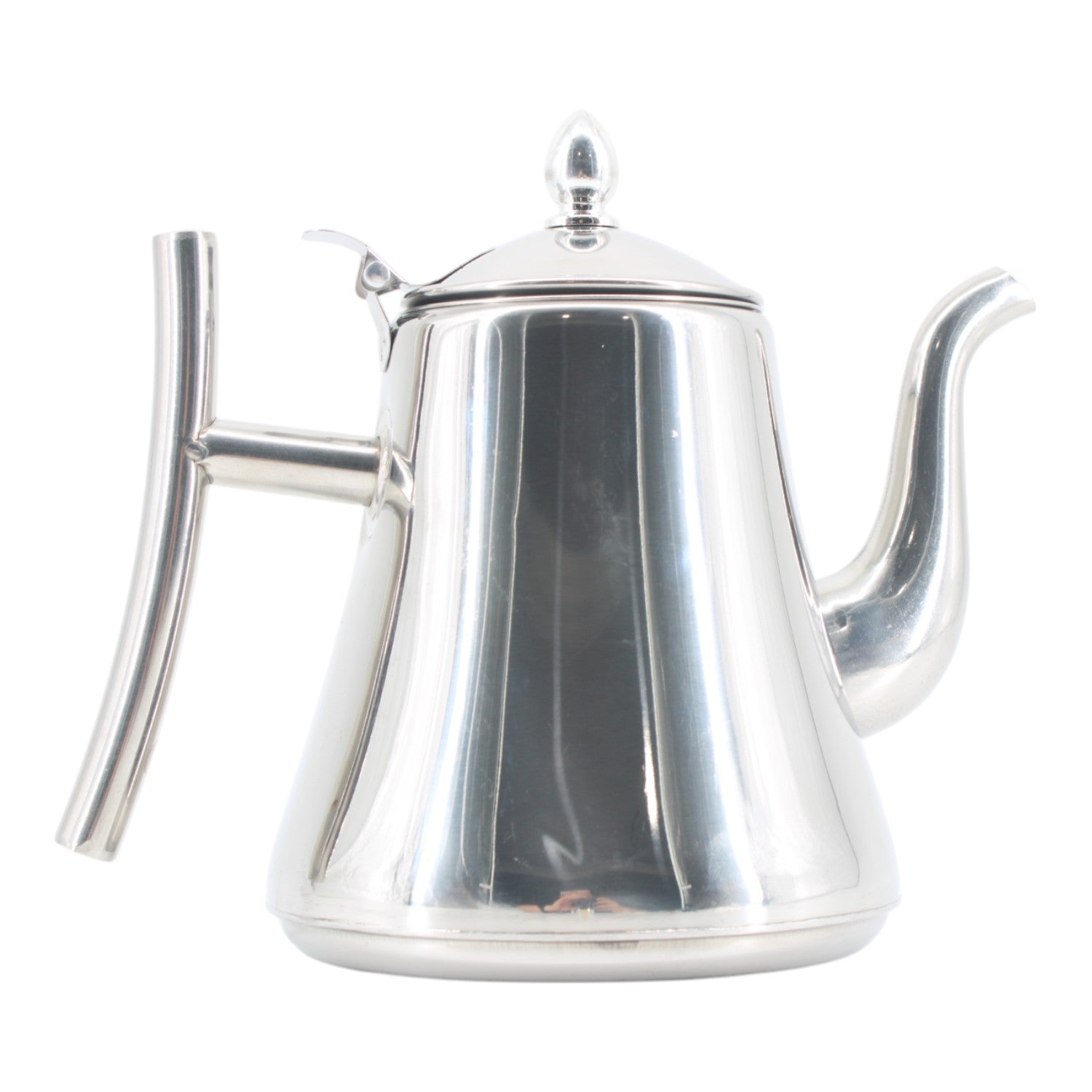 Stainless Steel Traditional Tea Kettle with Strainer | www.eladhamdist.com