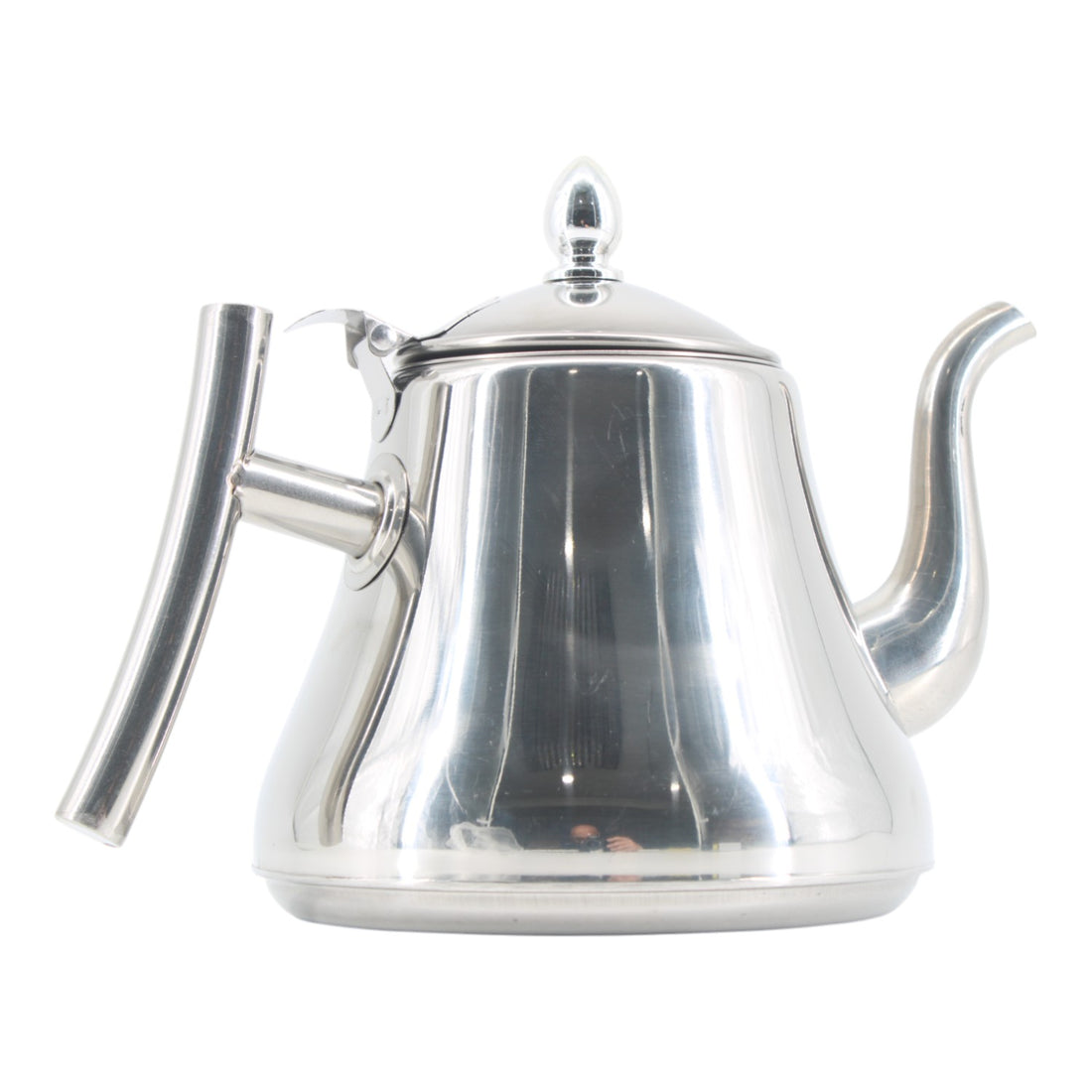 Stainless Steel Traditional Tea Kettle with Strainer | www.eladhamdist.com