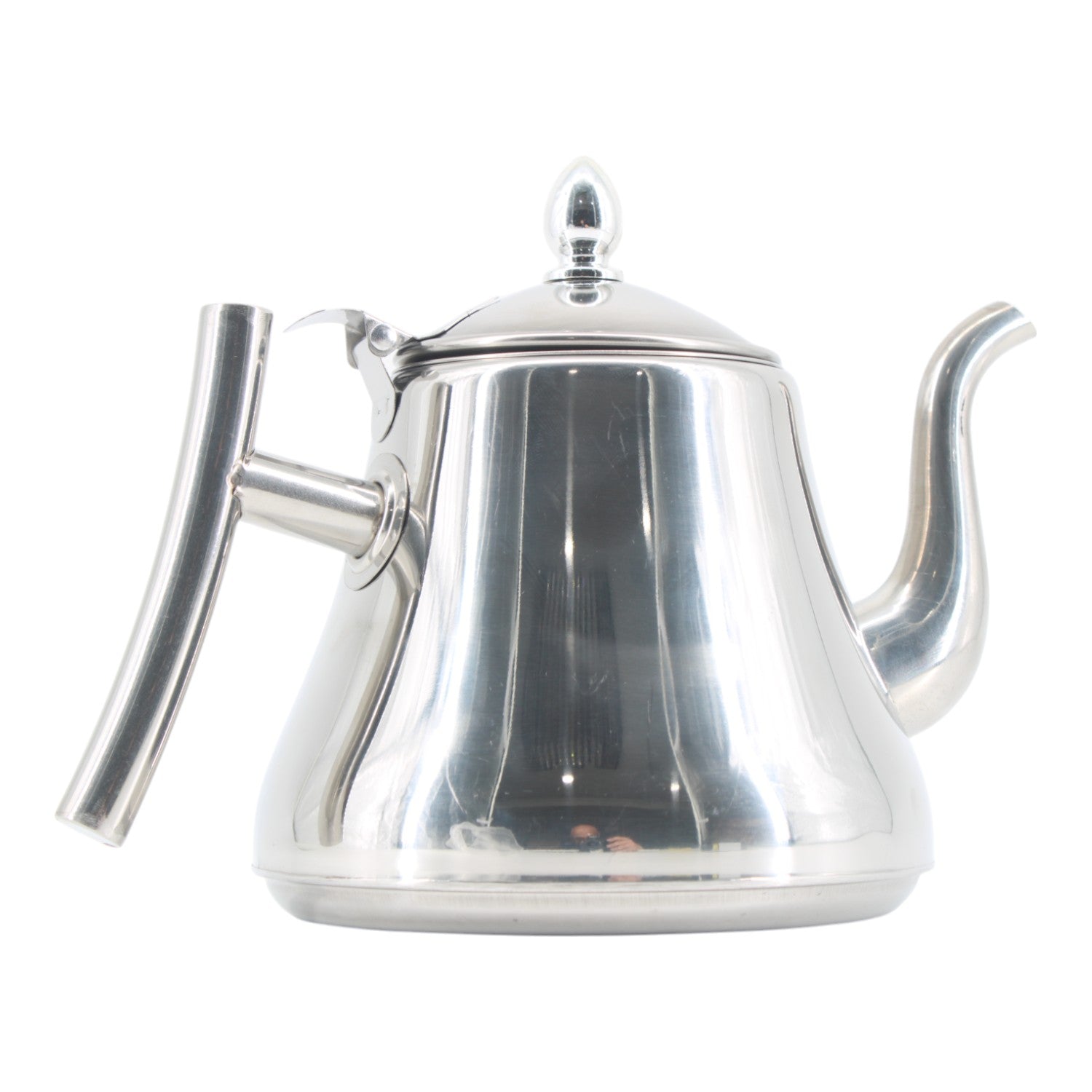Stainless Steel Traditional Tea Kettle with Strainer | www.eladhamdist.com