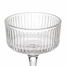 Crystal Dessert Cups with Pedestal Base - 6-Piece Elegant Serving Bowl Set