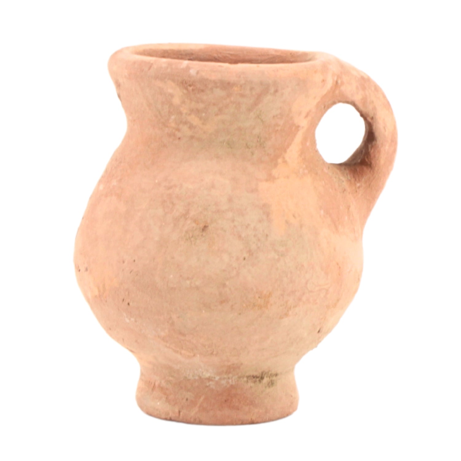 Traditional Clay Kooz with Cup 9.5" x 9" x 11.5" | www.eladhamdist.com