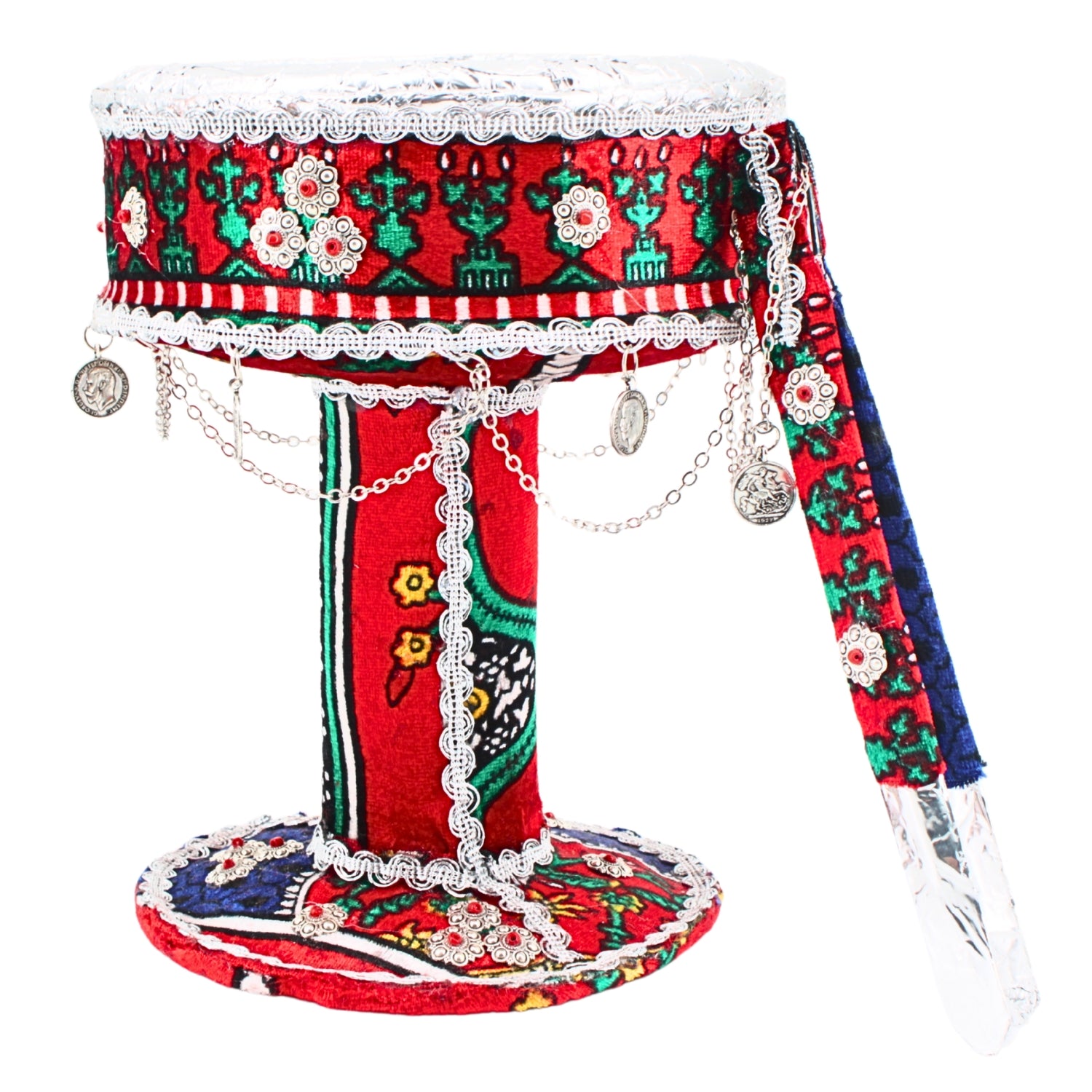 Traditional Decorated Incense Burner 8.5" x 8.5" | www.eladhamdist.com