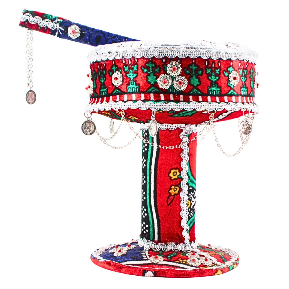 Traditional Decorated Incense Burner 8.5" x 8.5" | www.eladhamdist.com